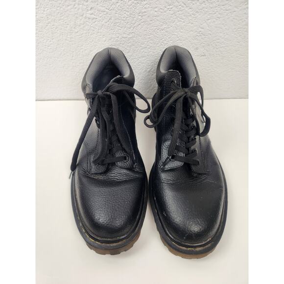 Dr. Martens Harrisfield Boot Black Leather Men Size 12 Work